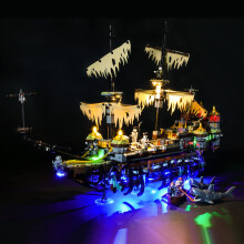 Silent Mary Light Kit for  71042 Pirates of the Caribbean  with Easy Wire Installation