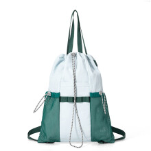 Nylon Outdoor Backpack Multiple Compartment Hiking-light green