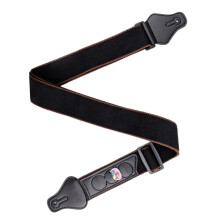 Comfortable Guitar Weave Strap Cotton Weaving Breathable-Black