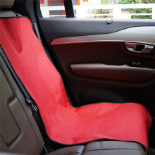 Car Waterproof Front Cover Pet Cover Protective Pad Back Safe Travel for Stonego Cats & Dog Red