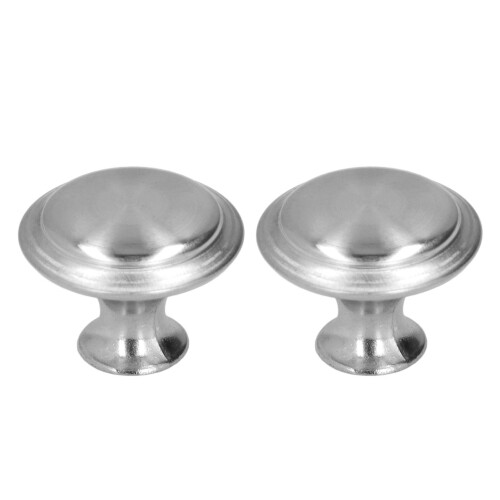 40Pcs Zinc Alloy Round Cabinet Knobs Rustproof Stylish Door Handles M 2