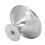 40Pcs Zinc Alloy Round Cabinet Knobs Rustproof Stylish Door Handles M 9