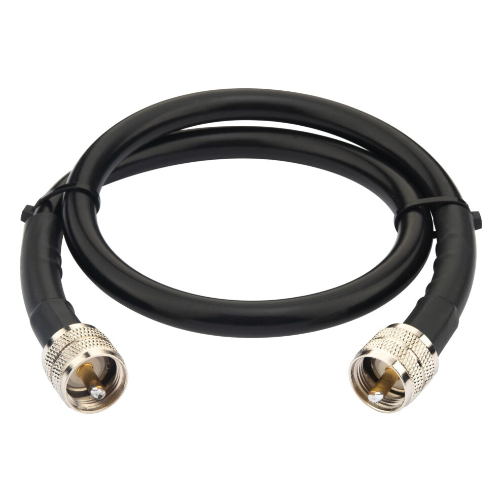 Rg213 Pl259 Coax Jumper Cable 2Ft Ultra Low Loss 50 Ohm Heavy Duty For Cb And Ham Radio Antenna 9073542681380
