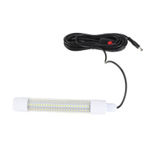 LED Fishing Light 16W AC12-36V Night Bait Finder for Fish Tank & Aquarium White
