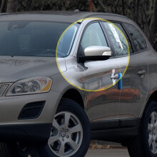 Car Rearview Mirror Turn Signal Lamp Cover Indicator Light Lens for XC60 2009-2013 31217288 31217289