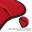 Red Flannel Violin Shoulder Rest Pad, Comfortable Chin Cushion 6
