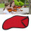 Red Flannel Violin Shoulder Rest Pad, Comfortable Chin Cushion 16
