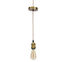 E27 Vintage Pendant Light Holder with 1m Cord, 100‑240V