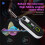 2.4G Wireless Guitar System Rechargeable 270 3.2mm Rotatable Plug Guitar Transmitter Receiver Set Real- 3