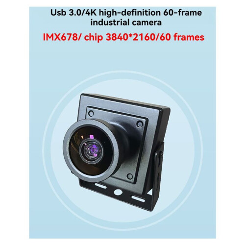 8MP 4K USB Camera CMOS IMX678 60fps High Resolution Webcam 150 Degrees-Distortion UVC Protocol Driver-Free
