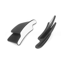 Motorcycle Winglet Tail Downforce Naked Spoiler Fairing Deflector for  450SR 450SRS 675SR 2022-2025 (Matte Black)