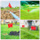 100Pack Marking Flags, Red Yard Flags 15x4x5Inch,  Flags, Lawn Flags Markers, Irrigation Flags, Landscape Flags 3