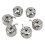 6Pcs Iron Sewing Machine Bobbin Cases for Most Models, Durable and Smooth 1