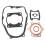 Complete Full Motor Engine Top End Gasket Set for  Blaster 200 YFS200 1988-2006 Accessories 4