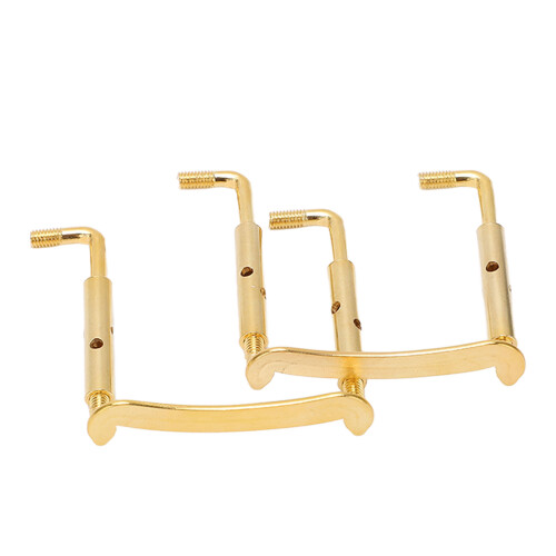 2PCS Golden Metal Violin Chinrest Screws for Stringed Instruments 1