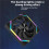 140mm ARGB Case Fan 14CM PC Cabinet Cooler Silent 6-30dBa 89CFM  Airflow Support 5V ARGB SYNC Forward 2