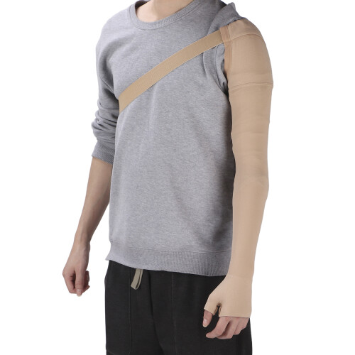Lymphedema Compression Arm Sleeve 23-32mmHg Support for Swelling, Left 2