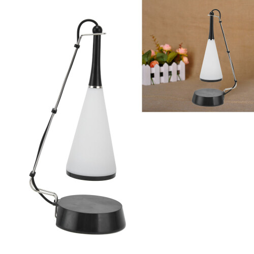 Wireless Touch Control Dimmable USB Speaker Table Lamp, 26cm, White 2