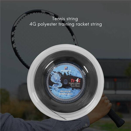 POWERTI Tennis String Polyester Racquet String High Rotation Resistant 2