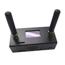 Assembled Duplex MMDVM Hotspot Support P25 DMR YSF NXDN with for Raspberry Pi Zero W OLED + Antenna 16G Card Case