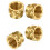 50Pcs 3D Printing Model Insert Nut, Knurled Brass Nut, Injection Molding Insert Nut for 3D Printer Voron 2.4 Etc (M3) 4