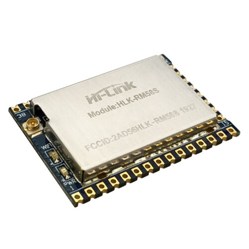 Hi-Link HLK-RM58S Wifi Module Android IOS 2.4G/5G +BLE 4.2 Serial Uart Wireless WIFI Module with 32-Bit RISC CPU RM58S