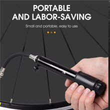 WEST BIKING 100Psi Bike Pump Bicycle Hand Air Pump Tire Inflator Schrader Presta Valve MTB Road Cycling Pump