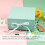 Gift Box with Lid,Bowknot Gift Box Magnetic Rectangular Gift Box Decorative Box, for Birthday Gift Wrapping (Green) 4