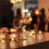 3D Wick LED Tea Light Set with Remote Control, Timer, and USB Charging Station 4