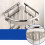 Stainless Steel Bathroom Corner Shelf Rustproof Wall Mounted Shower Storage Rack SpaceSaving Design 5