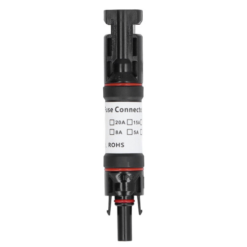 Solar PV Fuse Holder PPO Brass 1000V 20A Self-Locking Connector 1