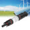 Solar PV Fuse Holder PPO Brass, DC 1000V 10A Self Locking 14