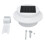 Waterproof Solar Gutter Lights 3 LEDs, 12x6cm, White Shell 2