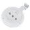 Waterproof Solar Gutter Lights 3 LEDs, 12x6cm, White Shell 4