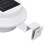 Waterproof Solar Gutter Lights 3 LEDs, 12x6cm, White Shell 11
