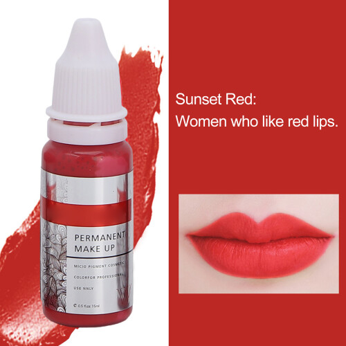 8pcs Lip Microblading Practice Ink Set 120ml | Semi Permanent Pigments 2