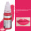 8pcs Lip Microblading Practice Ink Set 120ml | Semi Permanent Pigments 7