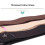 Leather Ends Adjustable Cotton Electric Guitar Strap Acoustic-1 6