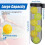 Conteneur pratique de stockage de boules de cornichon, support 4