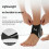 Adjustable Sports Ankle Support with Breathable-black gray 3