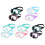Wide View Water Resistant Swimming Glasses with Adjustable-5 2