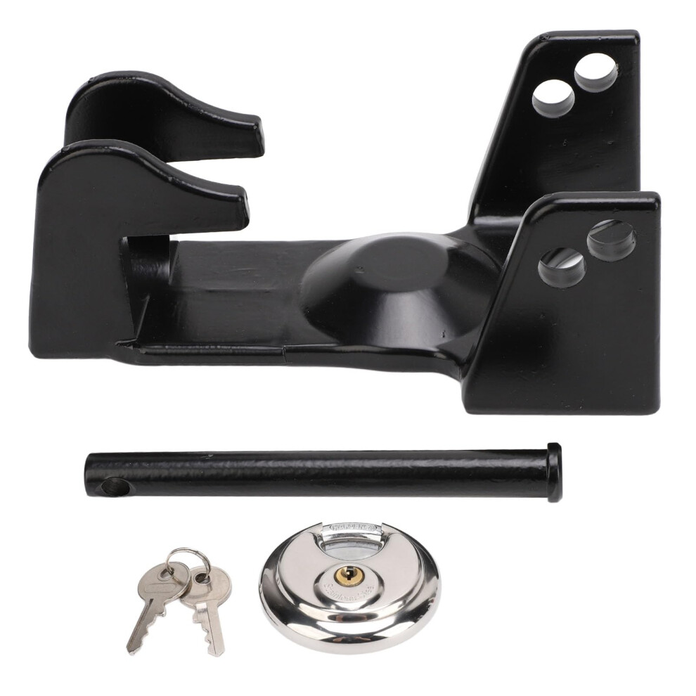 Heavy Duty Gooseneck Hitch Lock, Security Trailer Coupler Lock With Keyless Combination For Trailers, Rvs And Livestock Haulers 9330225954675