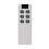 433MHz Wireless Remote Control 6 Keys 109yd Range ABS Silicone 2