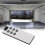 433MHz Wireless Remote Control 6 Keys 109yd Range ABS Silicone 3