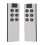 433MHz Wireless Remote Control 6 Keys 109yd Range ABS Silicone 4