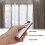 433MHz Wireless Remote Control 6 Keys 109yd Range ABS Silicone 7