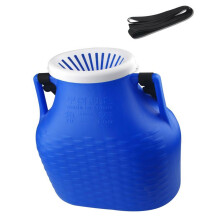 High Strength Plastic Fishing Container With 15L Storage-Blue