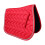 Housse de selle d'équitation avec bords renforcés, séchage-Rouge 1