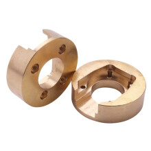 8Pcs 110G Brass Counterweight Balance Weight for Absima CR3.4 SHERPA KHAMBA CR1.8 Yucatan RC Crawler Car Upgrade Parts