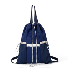 Breathable And Comfortable Daypack Badminton Rackets-Navy blue